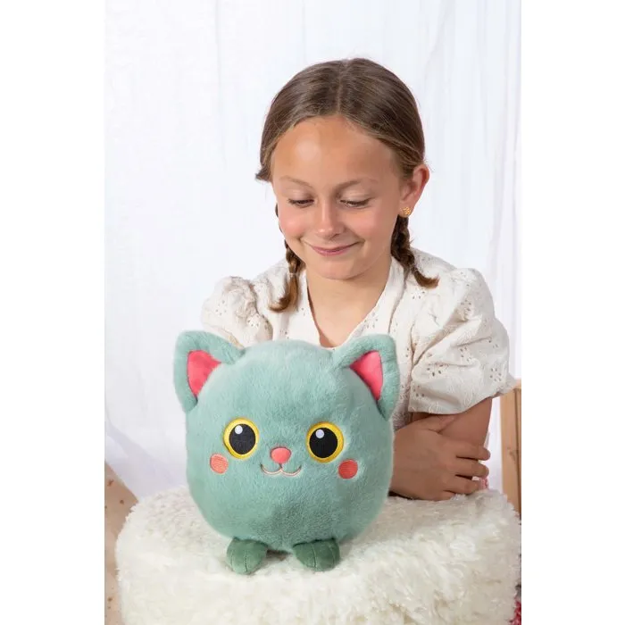 Gipsy Toys Peluche Moko Maru Kitty - Vert - 20 cm