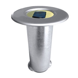 Micel Base candado cruceta pour sol CN15 - Chrome brillant, laiton, protection véhicules et portes