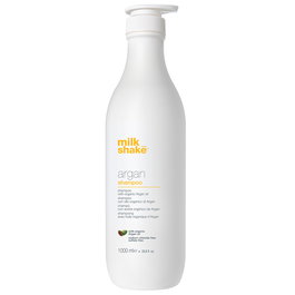 Shampooing hydratant Milk Shake à l'huile d'argan, sans sulfates, pour cheveux de femme, format 1000 ml