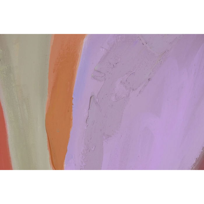 Toile Home ESPRIT Orange Mauve Moderne Urbaine 100 x 4 x 140 cm (2 Unités)