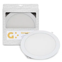 Greenice Plaque LED Circulaire 20W 2700K Blanc Chaud