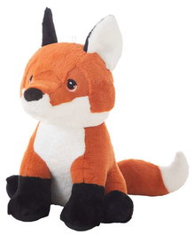 Creaciones Llopis Zorro Ray 60 cm - Doudou en forme de renard en polyester, 60 cm, pour enfants à partir de 3 ans