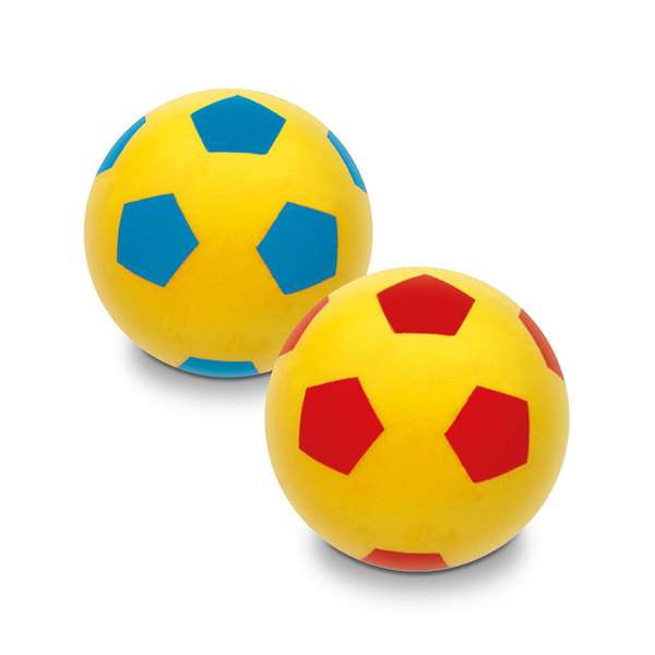 Unice Ballon de football souple en PVC 140 mm - Pour enfants de 1 à 10 ans