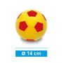 Unice Ballon de football souple en PVC 140 mm - Pour enfants de 1 à 10 ans