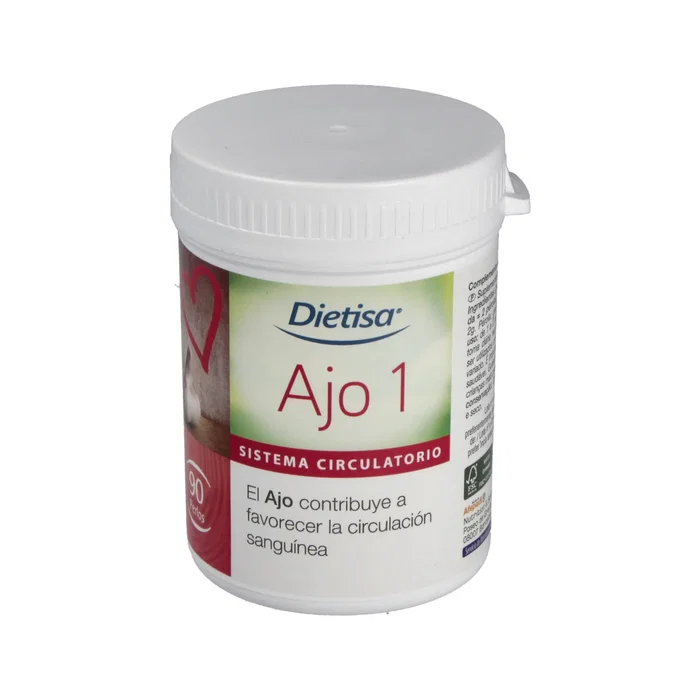 Dietisa (Dielisa) Ajo 1 90 Perles Complément Alimentaire Circulation Sanguine Dietisa (Dielisa) Ajo 1 90 Perles Complément Alimentaire Circulation Sanguine