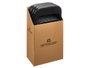 GIFTDECOR Chaise Pliante Negra