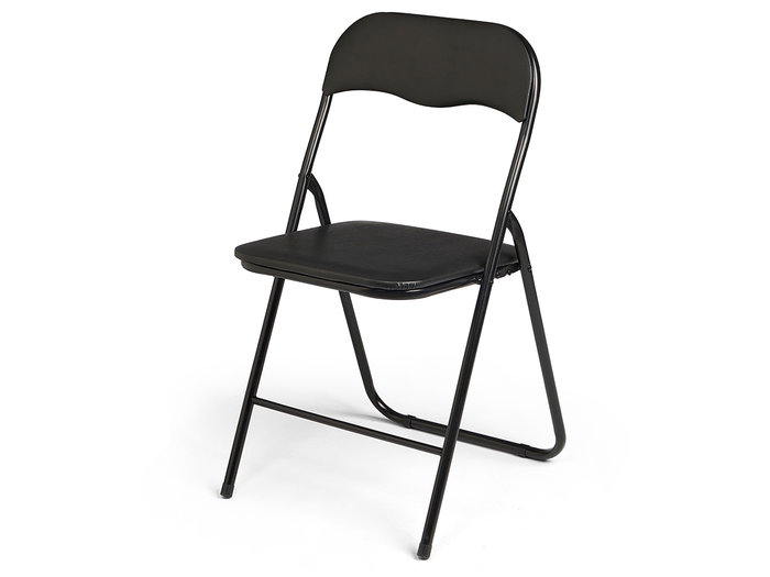 GIFTDECOR Chaise Pliante Negra