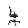 Piqueras y Crespo Chaise de Bureau 1D036G0 Noir