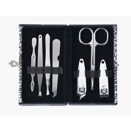Bifull Kit de manucure 7 pièces Noir Scales Black