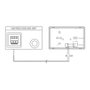Simon AF521103 Thermostat numérique avec programmation hebdomadaire, noir