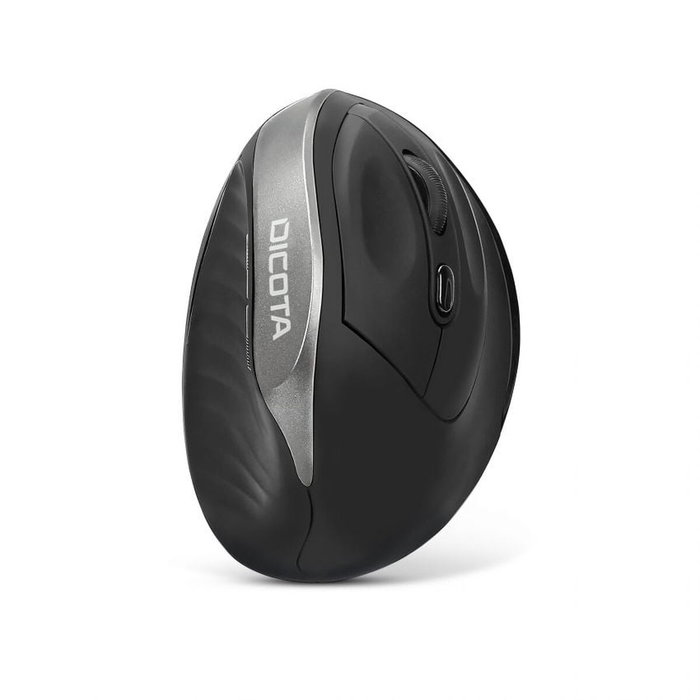 Souris Optique Ergonomique Dicota D31981 Noir 1600 dpi Souris Optique Ergonomique Dicota D31981 Noir 1600 dpi