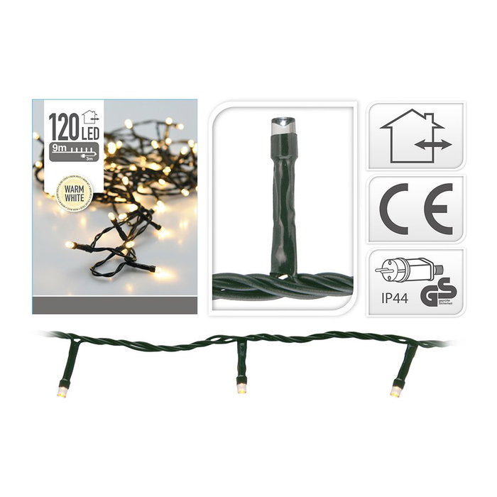 Guirlande lumineuse LED AX8401020 Lumière chaude Vert tendre 12 m Guirlande lumineuse LED AX8401020 Lumière chaude Vert tendre 12 m