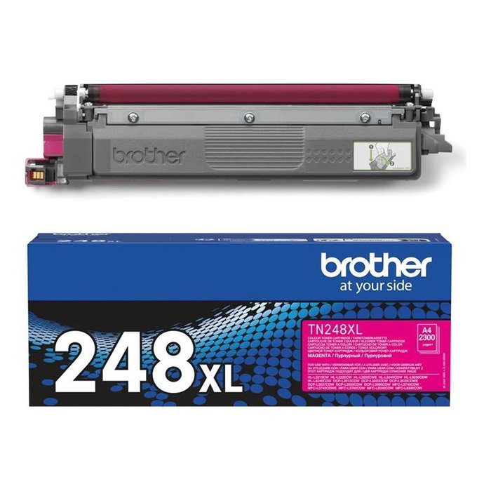 Brother TN-248XLM Toner Magenta Haute Capacité XL