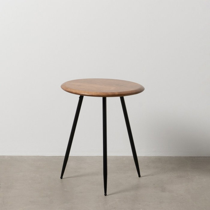 BigBuy Home Table d'appoint LAGOM Noir Naturel BigBuy Home Table d'appoint LAGOM Noir Naturel