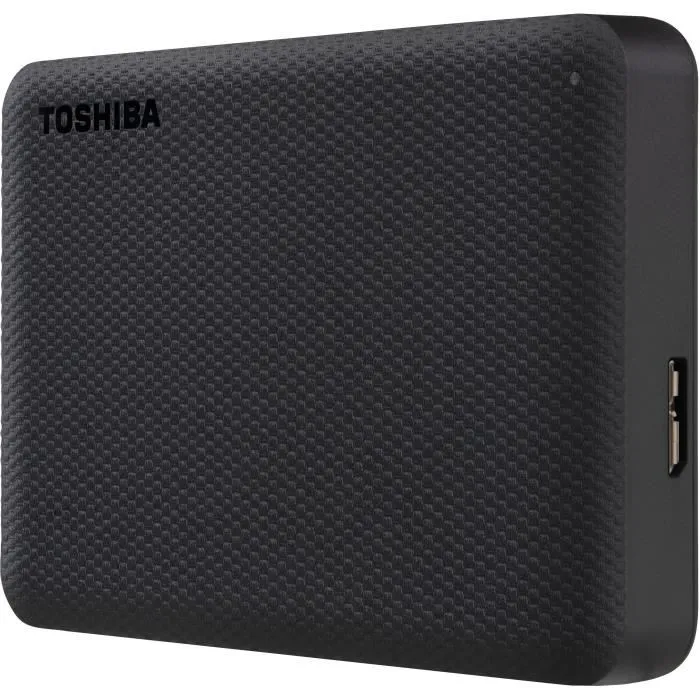 Toshiba Canvio Advance Disque dur externe 4 To Noir USB 3.2 Gen 1 - Solution de stockage avec logiciels de sauvegarde et sécurité Toshiba Canvio Advance Disque dur externe 4 To Noir USB 3.2 Gen 1 - Solution de stockage avec logiciels de sauvegarde et sécurité