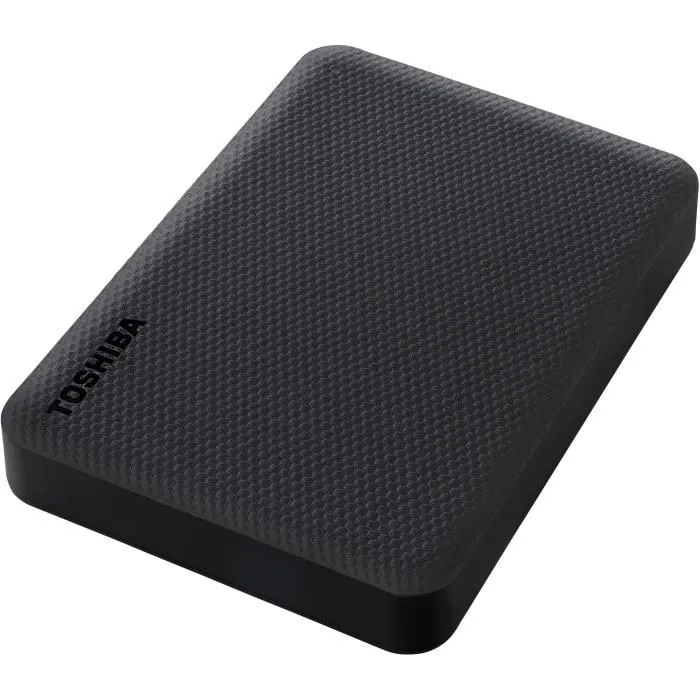 Toshiba Canvio Advance Disque dur externe 4 To Noir USB 3.2 Gen 1 - Solution de stockage avec logiciels de sauvegarde et sécurité Toshiba Canvio Advance Disque dur externe 4 To Noir USB 3.2 Gen 1 - Solution de stockage avec logiciels de sauvegarde et sécurité