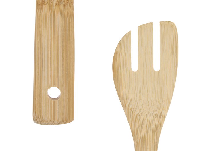 Kinvara Set de 4 ustensiles de cuisine en bambou 8,5x34,5x3,8 cm (Set de 12) Kinvara Set de 4 ustensiles de cuisine en bambou 8,5x34,5x3,8 cm (Set de 12)