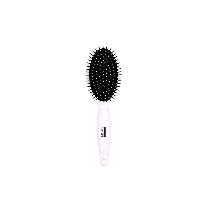 Bifull - Brosse démêlante ovale Matte gris - Brosse idéale pour démêler les cheveux sans tirer et limiter les cassures Bifull - Brosse démêlante ovale Matte gris - Brosse idéale pour démêler les cheveux sans tirer et limiter les cassures