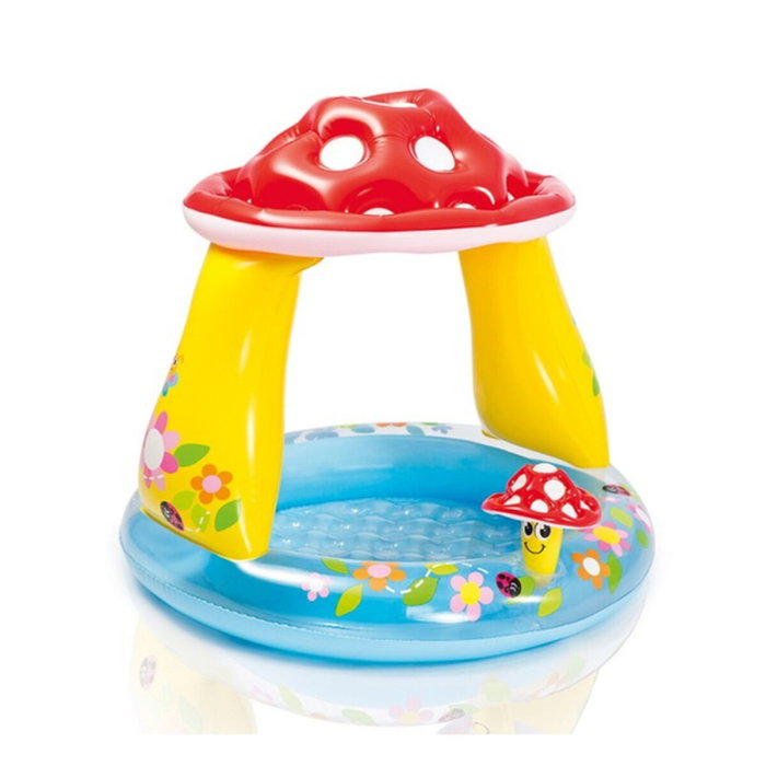 Intex Pataugeoire gonflable enfant champignon 45L