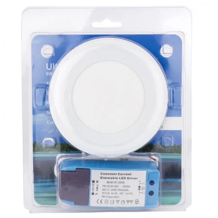 Plaque LED de Surface pour Meubles 4,5W 360Lm Blanc Naturel Plaque LED de Surface pour Meubles 4,5W 360Lm Blanc Naturel