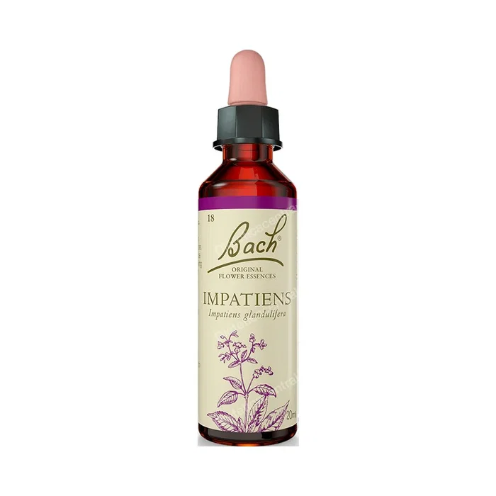 Flores Bach Original Impatiens 20 ml - Fleurs de Bach Flores Bach Original Impatiens 20 ml - Fleurs de Bach