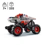 Lego Technic Monster Jam ThunderROARus 42200 Camion dinosaure à rétrofriction - Jeu de construction 232 pièces dès 7 ans