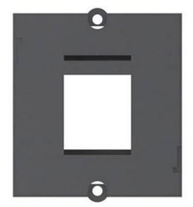 Bachmann Module Keystone 1x, pour embases de données, noir Bachmann Module Keystone 1x, pour embases de données, noir