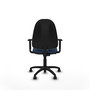 PIQUERAS Y CRESPO Chaise de bureau Algarra bleu marine