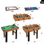Colorbaby Table multi-jeux 4 en 1 (87 x 73 x 43 cm)