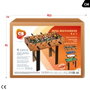 Colorbaby Table multi-jeux 4 en 1 (87 x 73 x 43 cm)