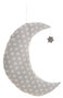 BigBuy Kids Coussin Luna Suspendu Gris 38 x 30 cm