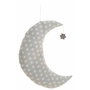 BigBuy Kids Coussin Luna Suspendu Gris 38 x 30 cm