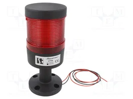 SPAMEL LT70 Colonne de signalisation LED rouge 230VAC