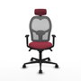 Chaise de Bureau avec Appui-tête Piqueras y Crespo 1D036N2 Bordeaux