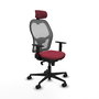 Chaise de Bureau avec Appui-tête Piqueras y Crespo 1D036N2 Bordeaux