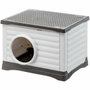 Ferplast Petvilla 60 - Niche Blanc / Gris