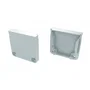 Embout Profil Type DILEDA Gris avec Trou Extractible