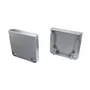 Embout Profil Type DILEDA Gris avec Trou Extractible