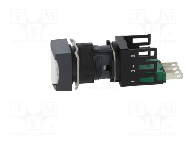 SCHNEIDER ELECTRIC XB6CA11B Bouton-poussoir Harmony XB6 Blanc SCHNEIDER ELECTRIC XB6CA11B Bouton-poussoir Harmony XB6 Blanc