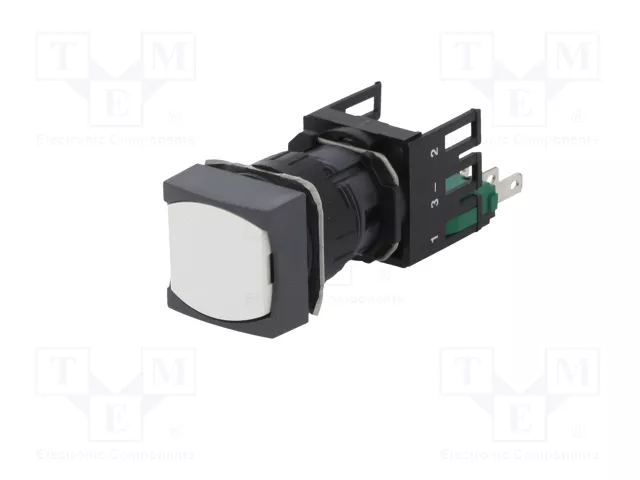SCHNEIDER ELECTRIC XB6CA11B Bouton-poussoir Harmony XB6 Blanc SCHNEIDER ELECTRIC XB6CA11B Bouton-poussoir Harmony XB6 Blanc