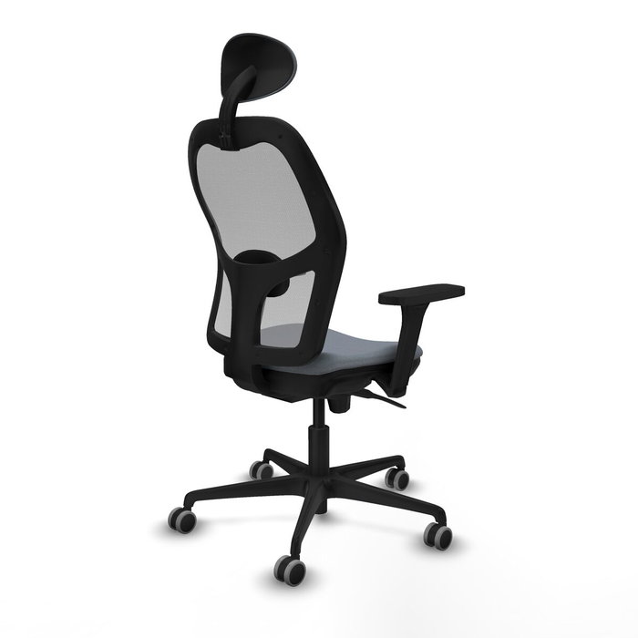 Piqueras y Crespo Chaise de Bureau Jorquera 3D036G1 Gris avec Appui-tête