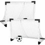 Mondo Set de football avec 2 mini cages et BioBall Mini Ball