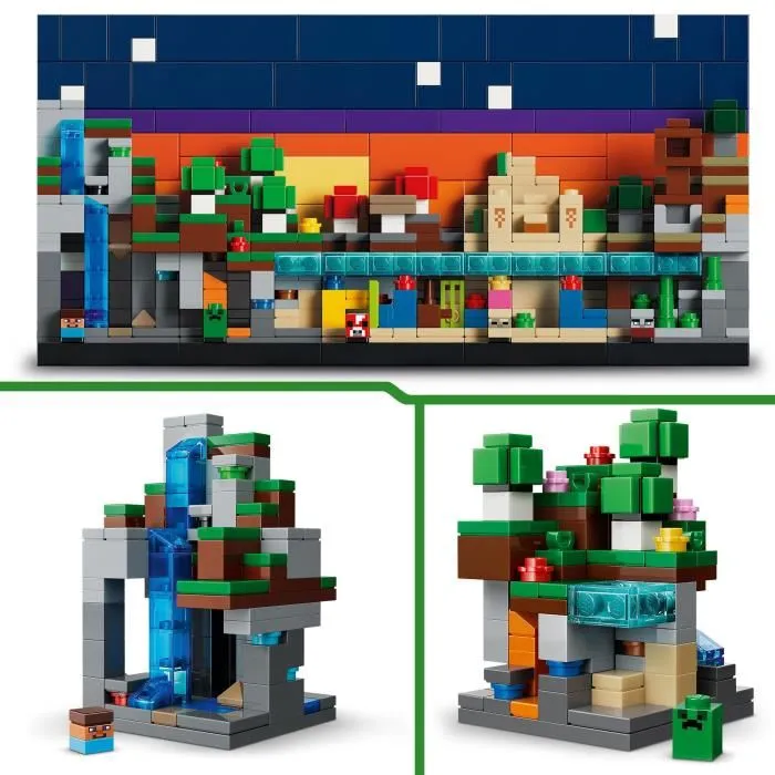 LEGO Minecraft Mini Biomes 21589