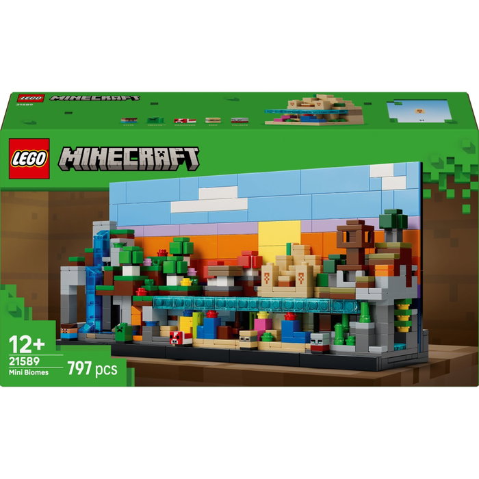 LEGO Minecraft 21589 Mini Biomes