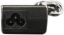Dell Chargeur secteur 65W - 19,5V - Connecteur C6 à 3 broches 7,4 mm - Adaptateur secteur pour ordinateur portable