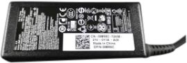 Dell Chargeur secteur 65W - 19,5V - Connecteur C6 à 3 broches 7,4 mm - Adaptateur secteur pour ordinateur portable