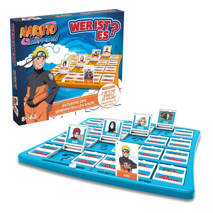 Naruto Jeu de plateau Qui est-ce Berühmte Gebäude*ALLEMAND*