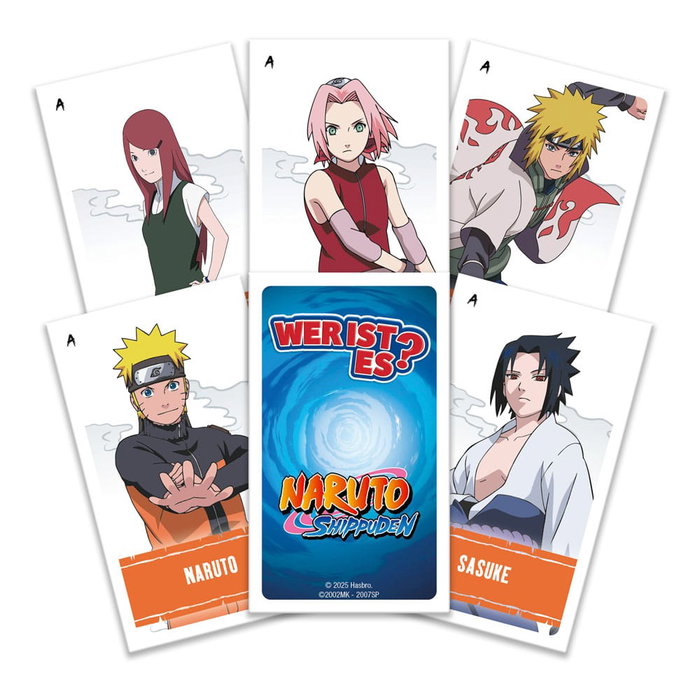 Naruto Jeu de plateau Qui est-ce Berühmte Gebäude*ALLEMAND*