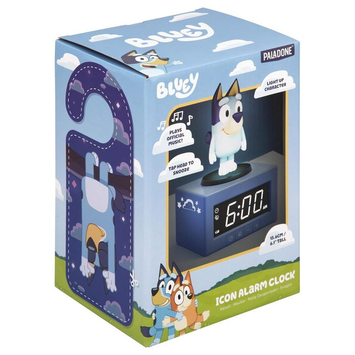 Paladone Reloj despertador Icon Bluey Paladone Reloj despertador Icon Bluey