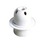 GSC Evolution Portalamparas termoplastico + arandela E27 Blanco